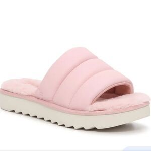 Koolaburra By Ugg BRB Platform Slide Sandal- Pale Blush